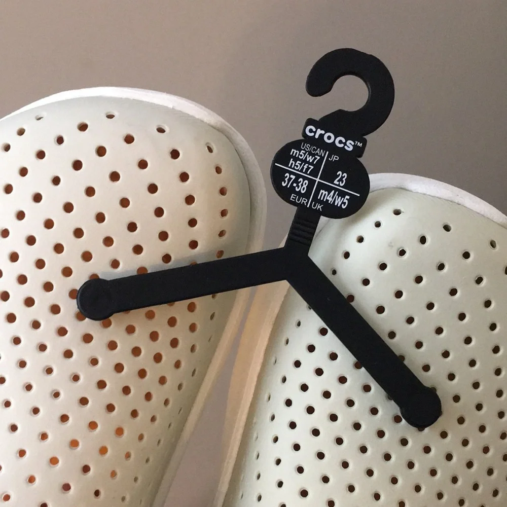 Crocs Beige / White / and Orange LiteRide Clogs - Picture 10 of 15